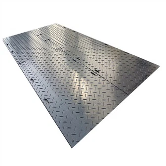 Temporäre Straßenmatten aus Kunststoff